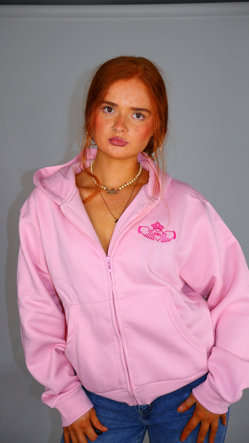 Bláthnaid Claddagh Fleece Hoodie