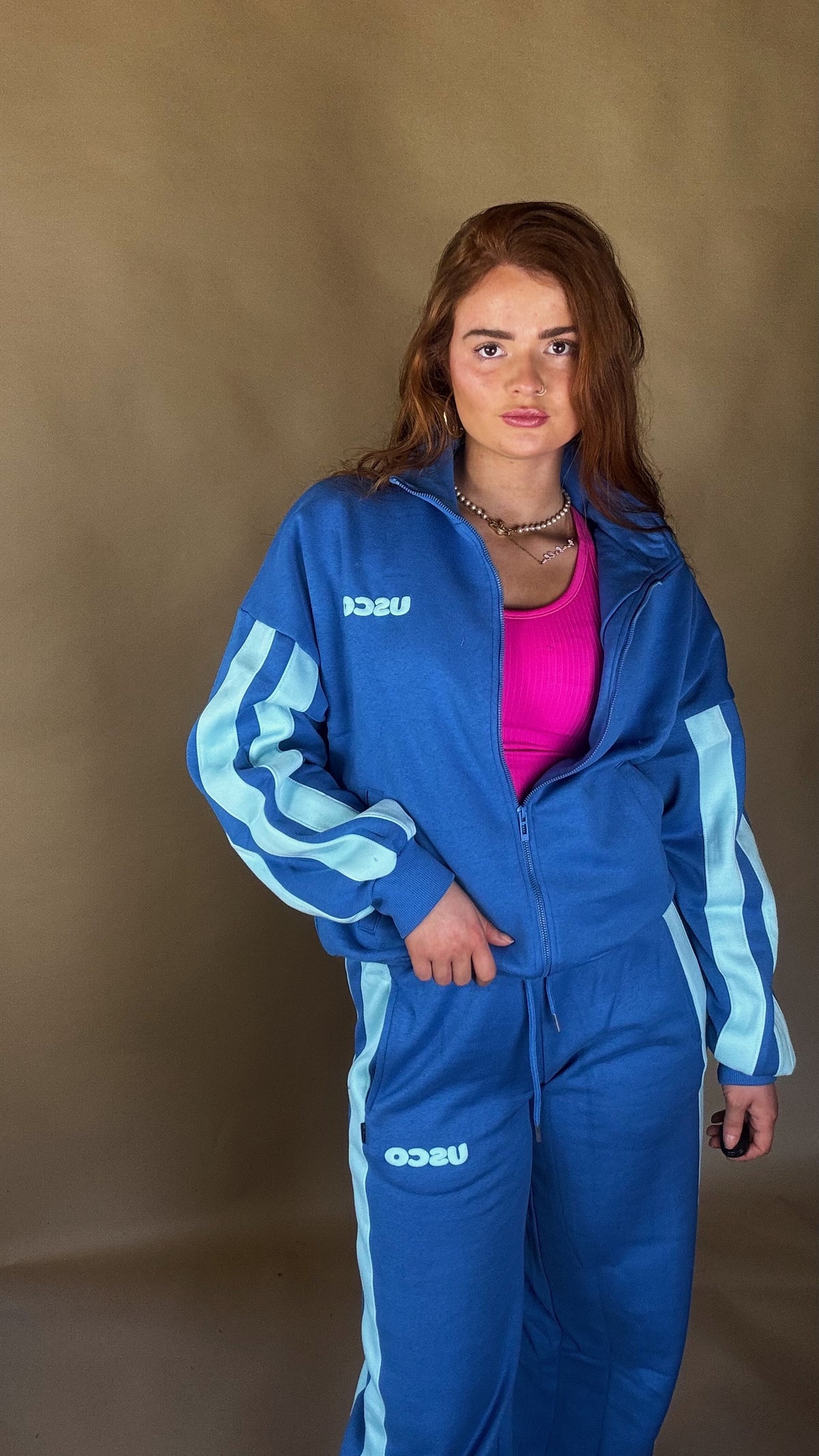 Storm 80% cotton SET fleece line set *oversize, size down*
