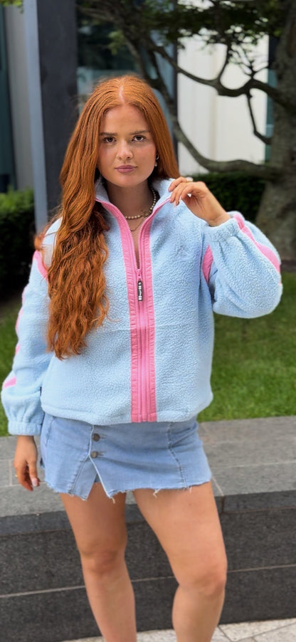 Ivy Full Zip Fleece (Pockets + Drawstring)