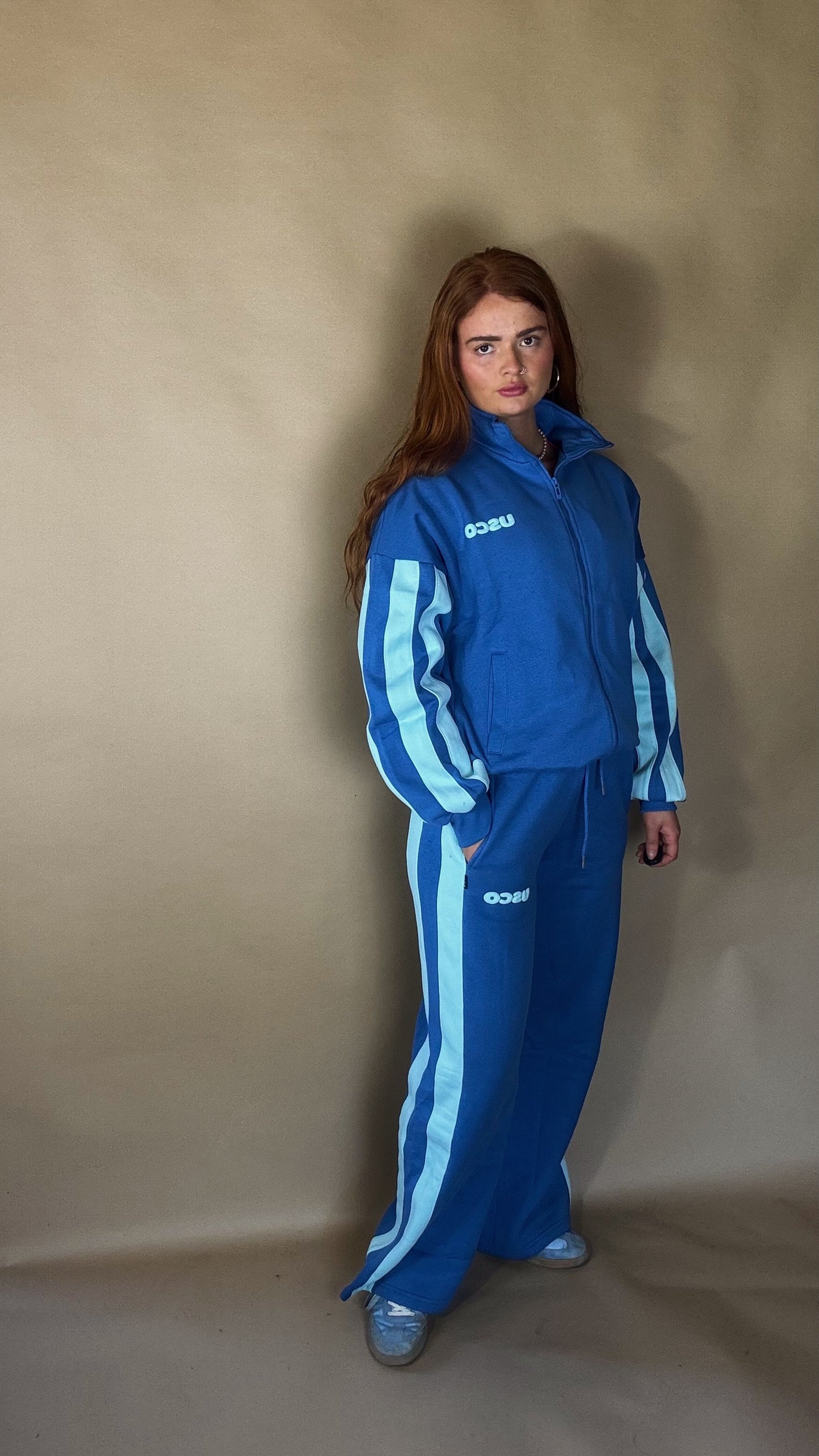 Storm 80% cotton SET fleece line set *oversize, size down*