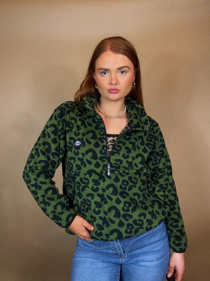 Bronwen leopard fleece *ultra soft*