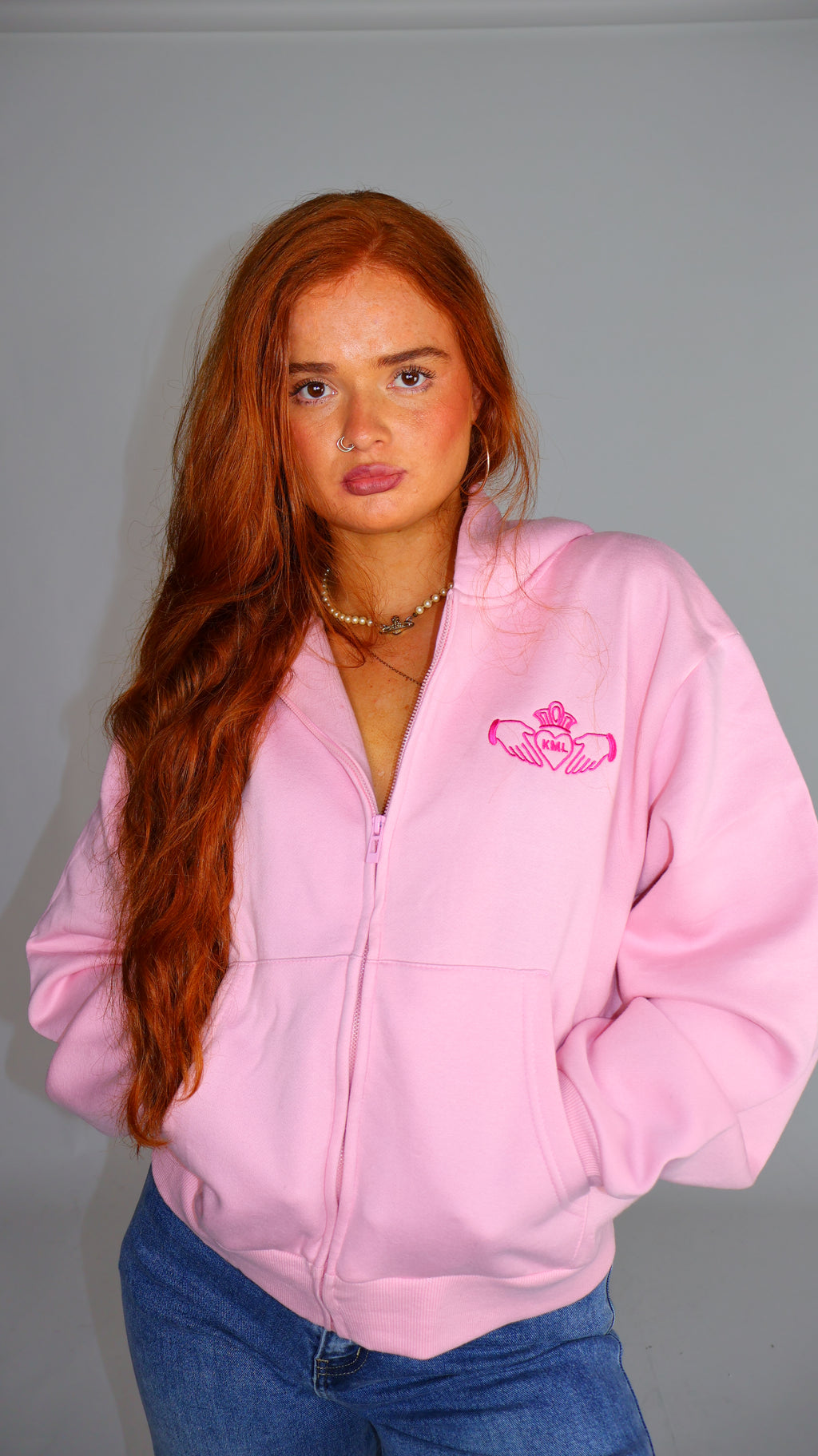 Bláthnaid Claddagh Fleece Hoodie