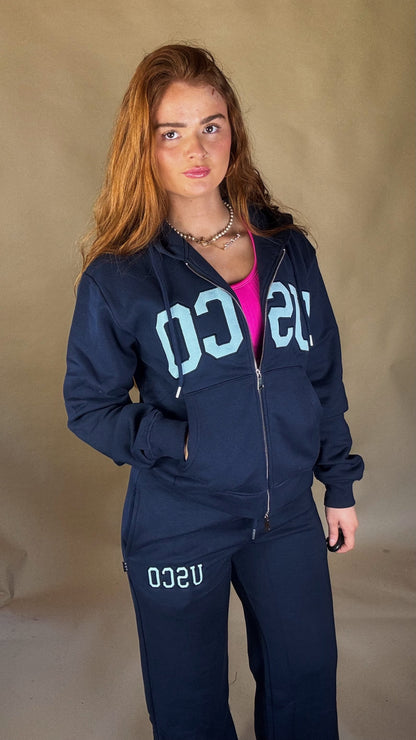 Alyssa 80% cotton SET fleece line set *oversize, size down*