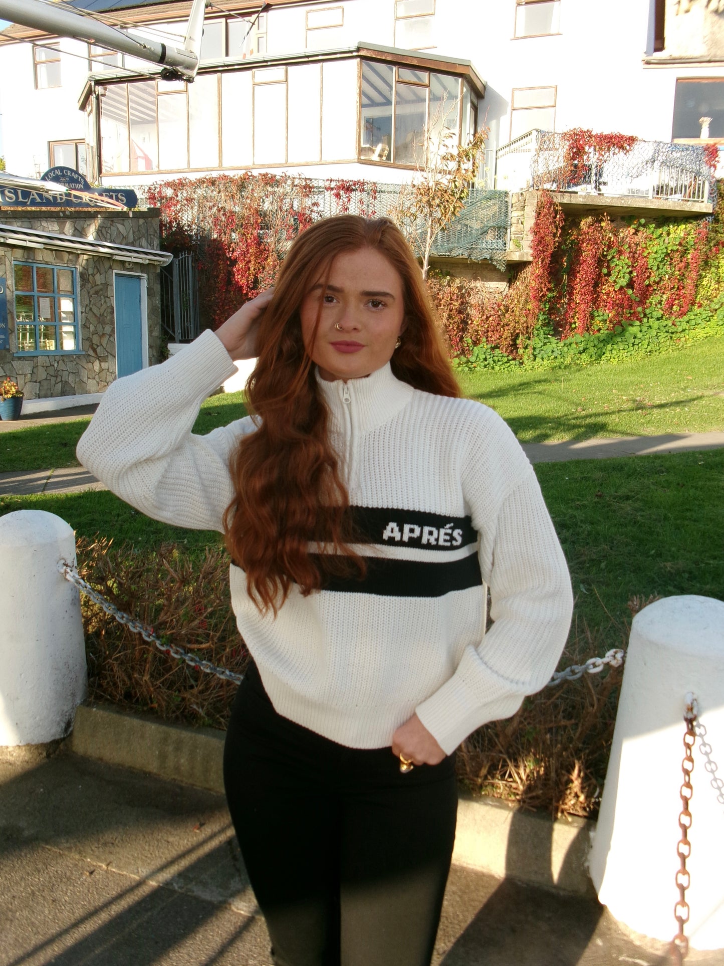 Jamie Knitwear Half Zip *made with recycled cotton*