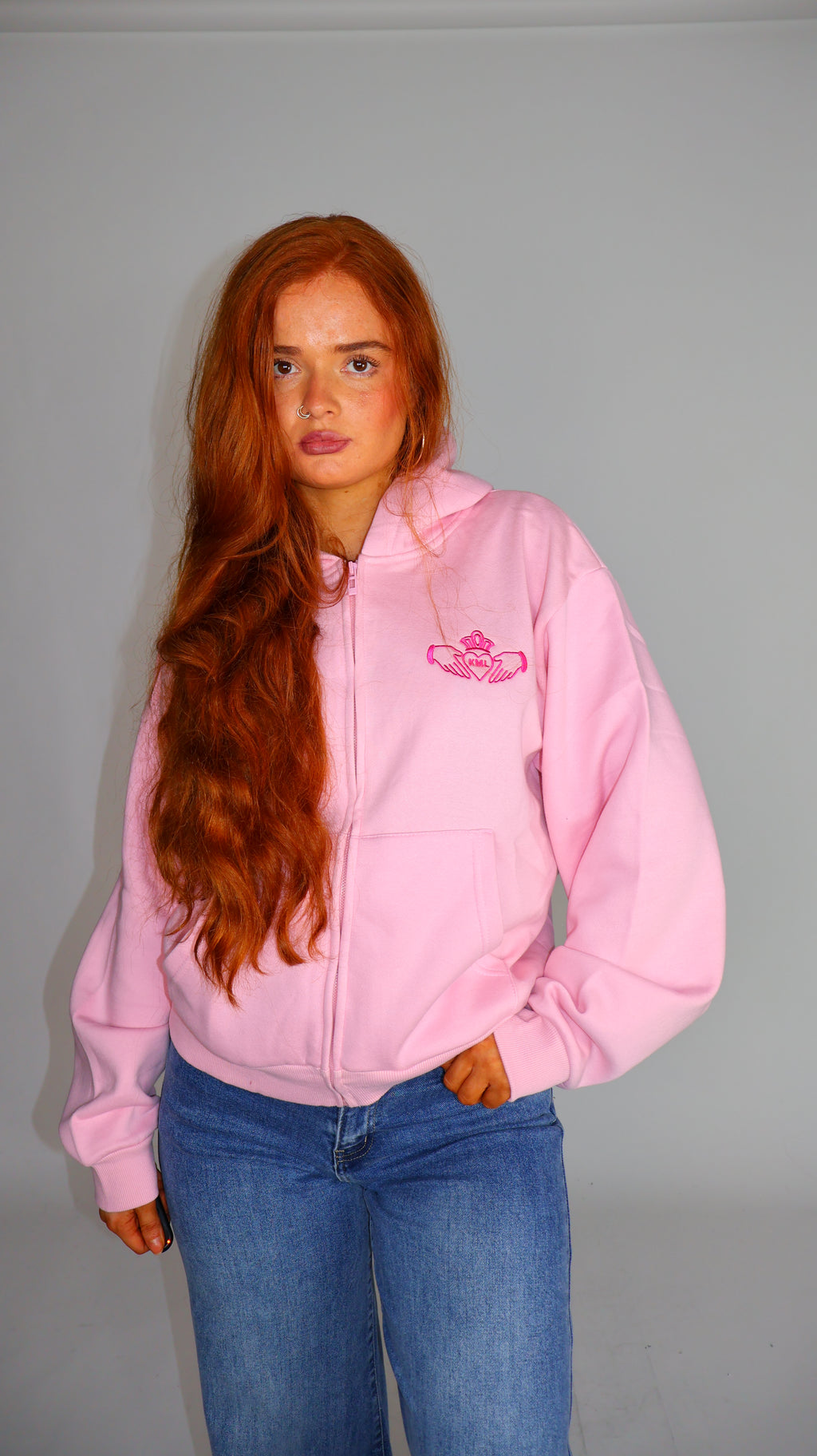Bláthnaid Claddagh Fleece Hoodie