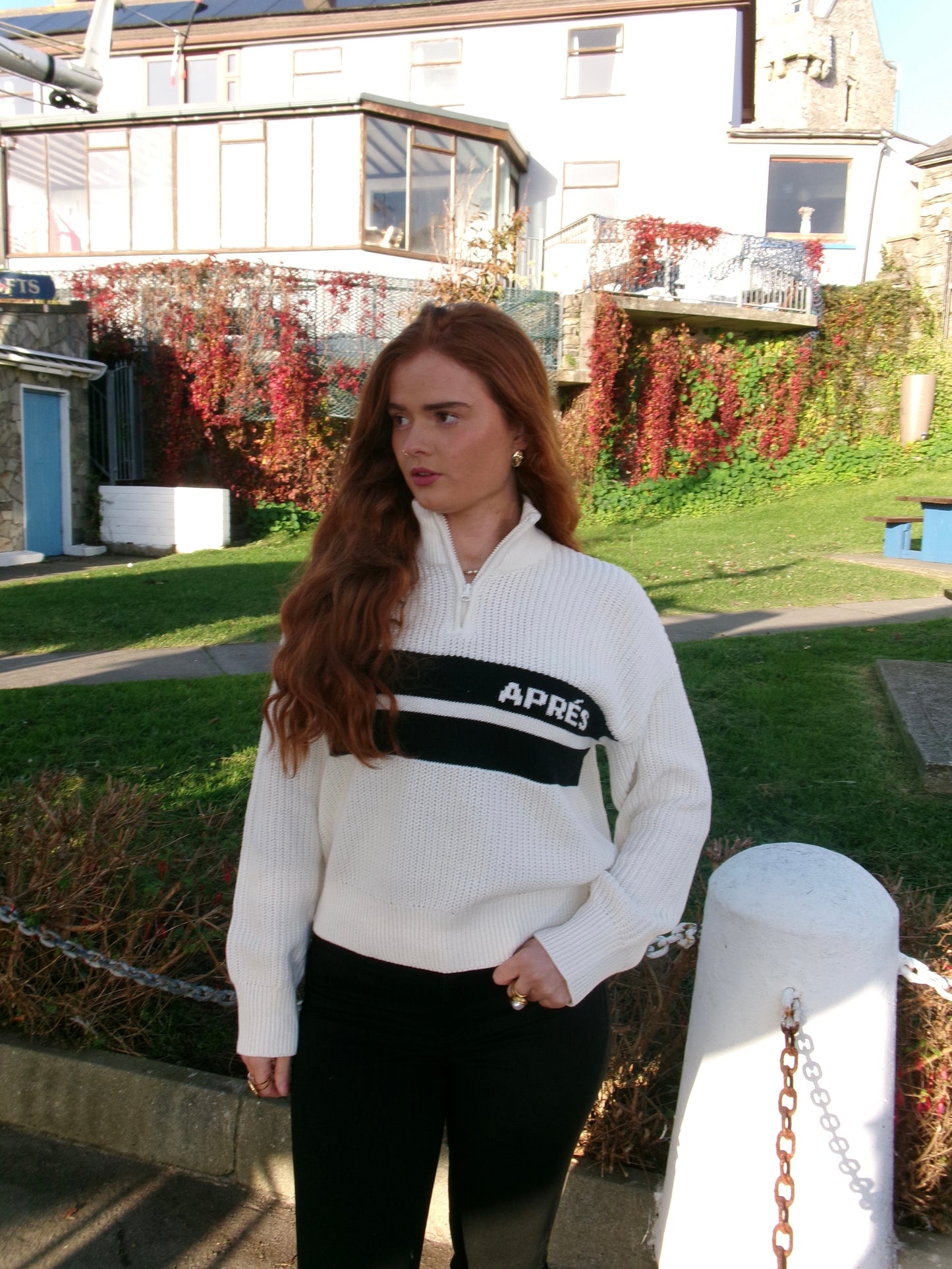 Jamie Knitwear Half Zip *made with recycled cotton*