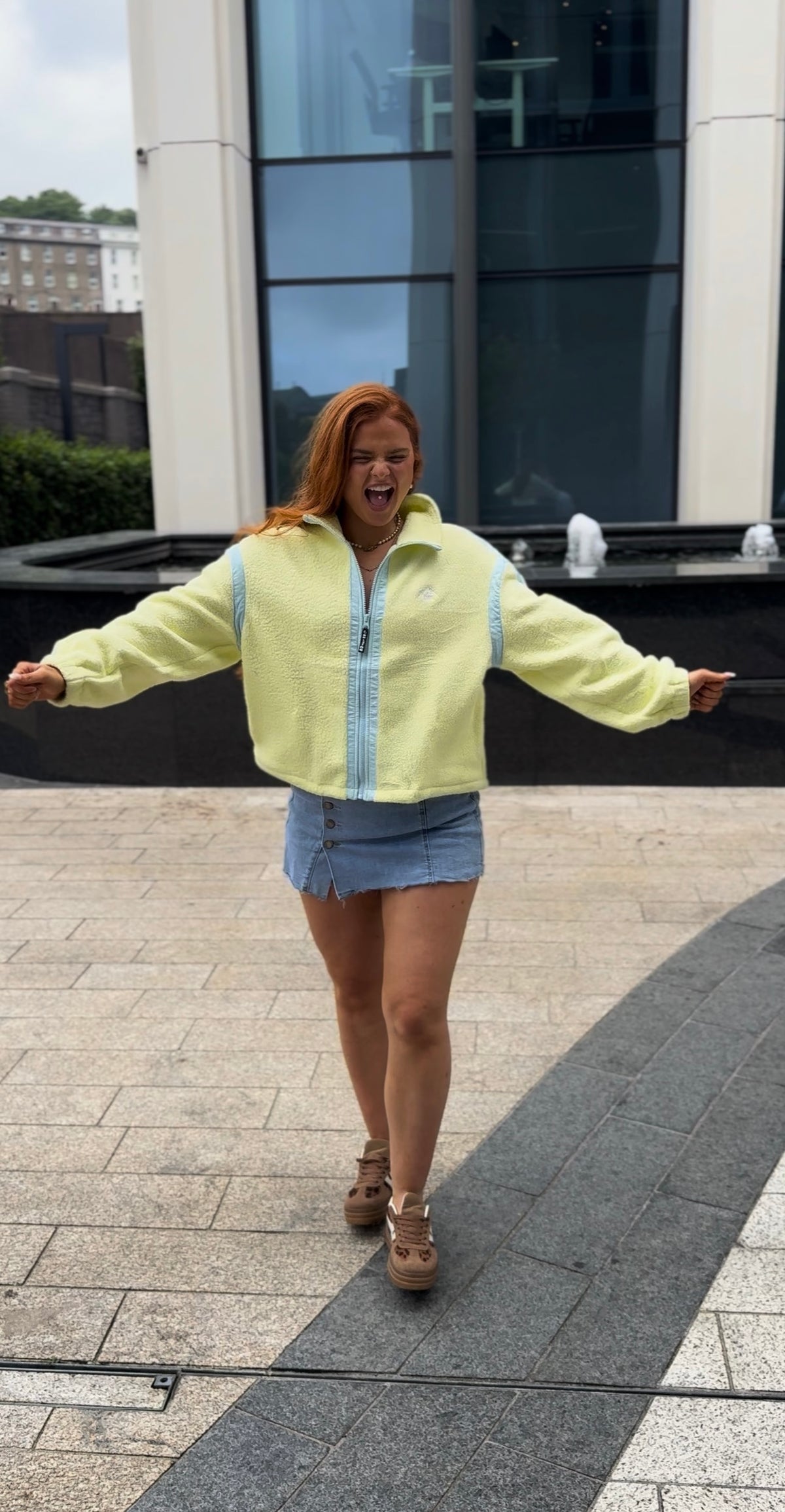 Daisy Full Zip Fleece (Pockets + Drawstring)