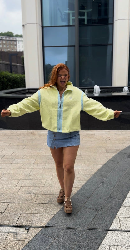 Daisy Full Zip Fleece (Pockets + Drawstring)