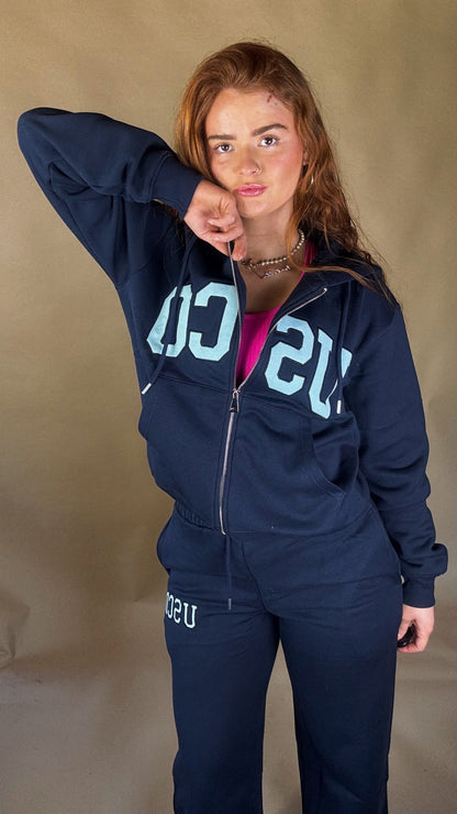 Alyssa 80% cotton SET fleece line set *oversize, size down*