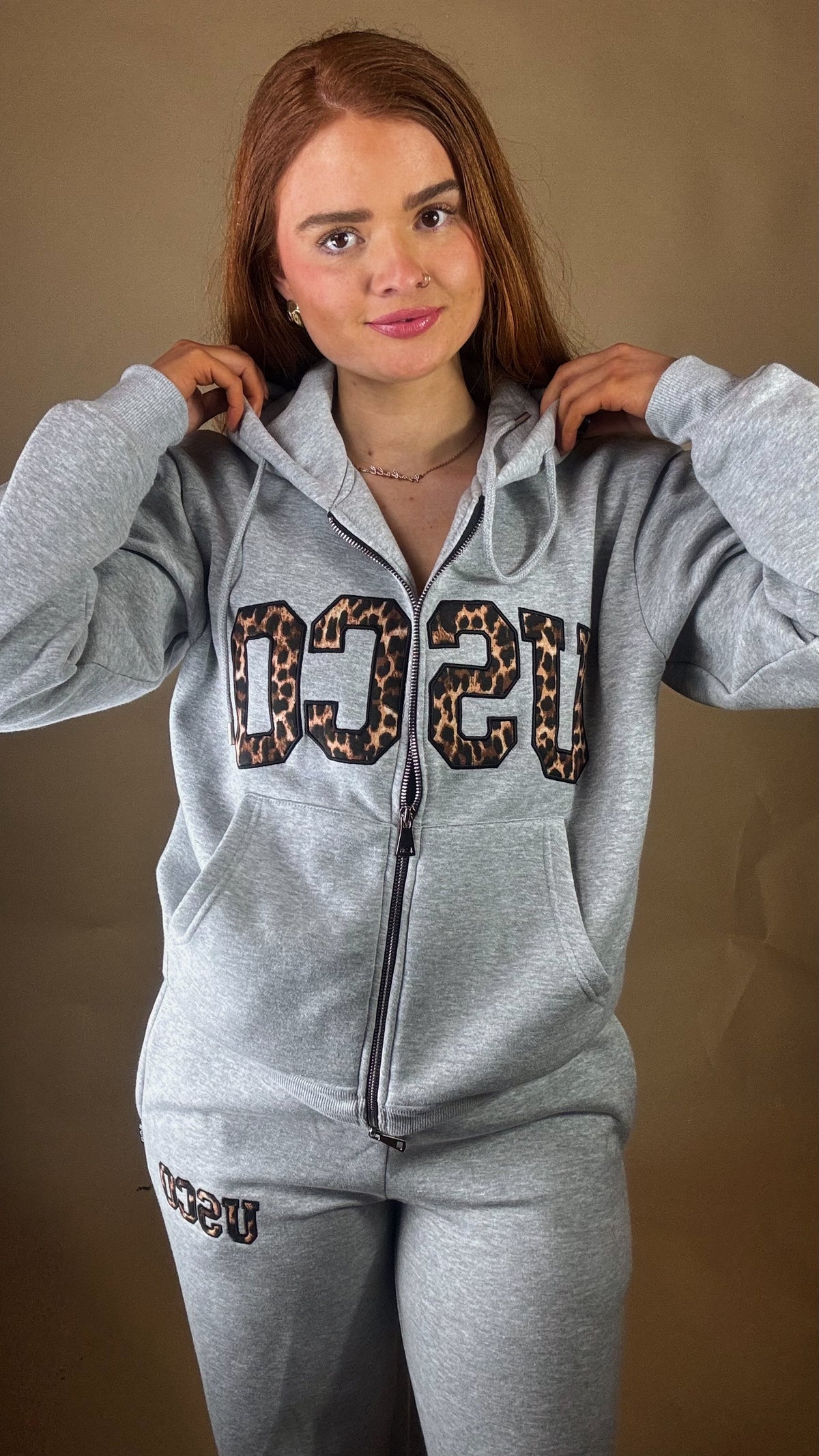 Becca 80% cotton SET fleece line set *oversize, size down*