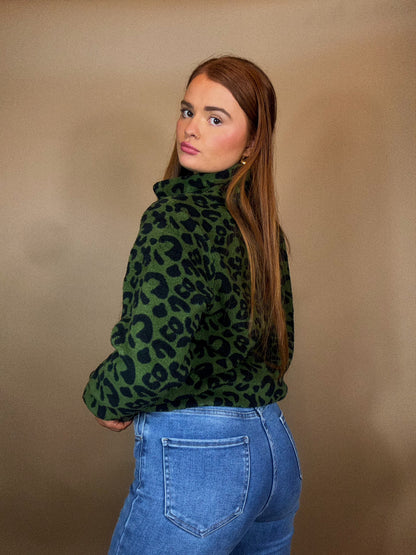 Bronwen leopard fleece *ultra soft*