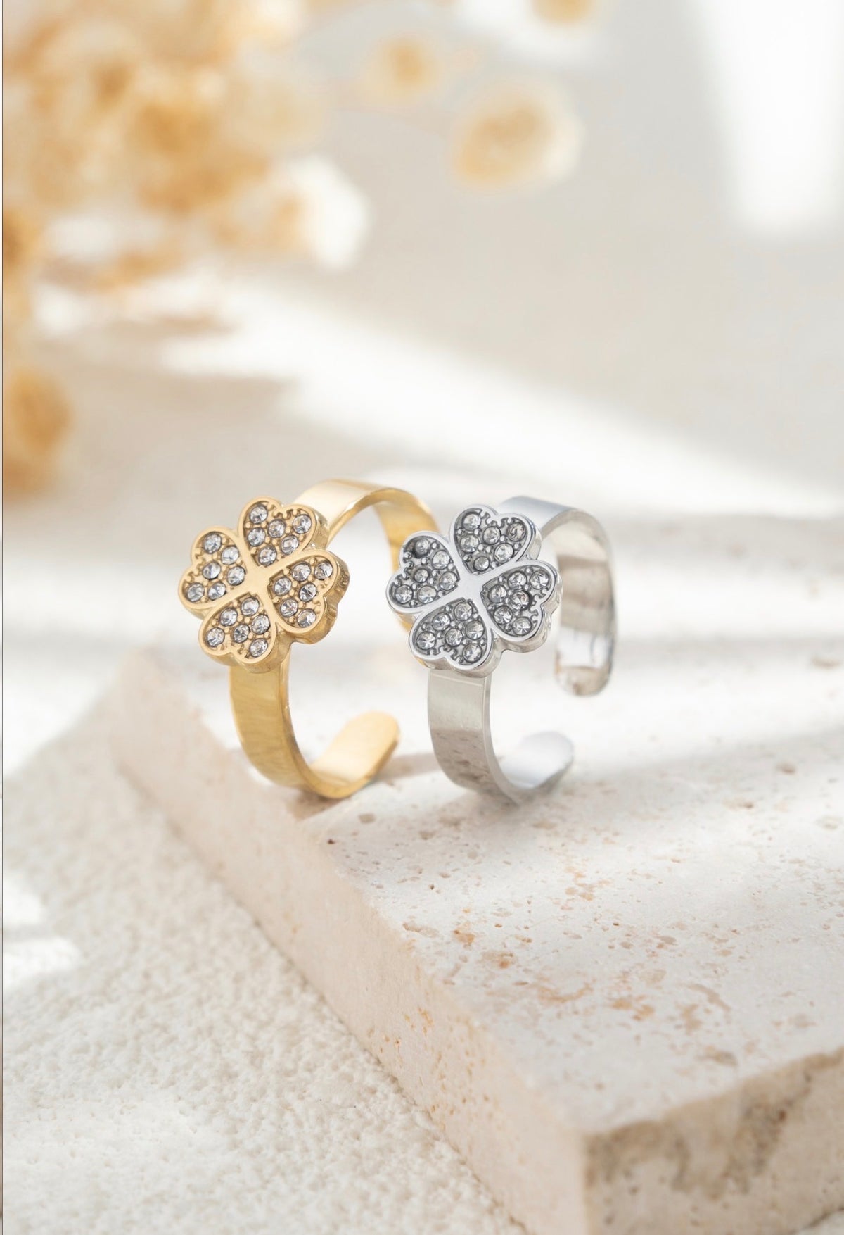 Four Leaf Clover Ring