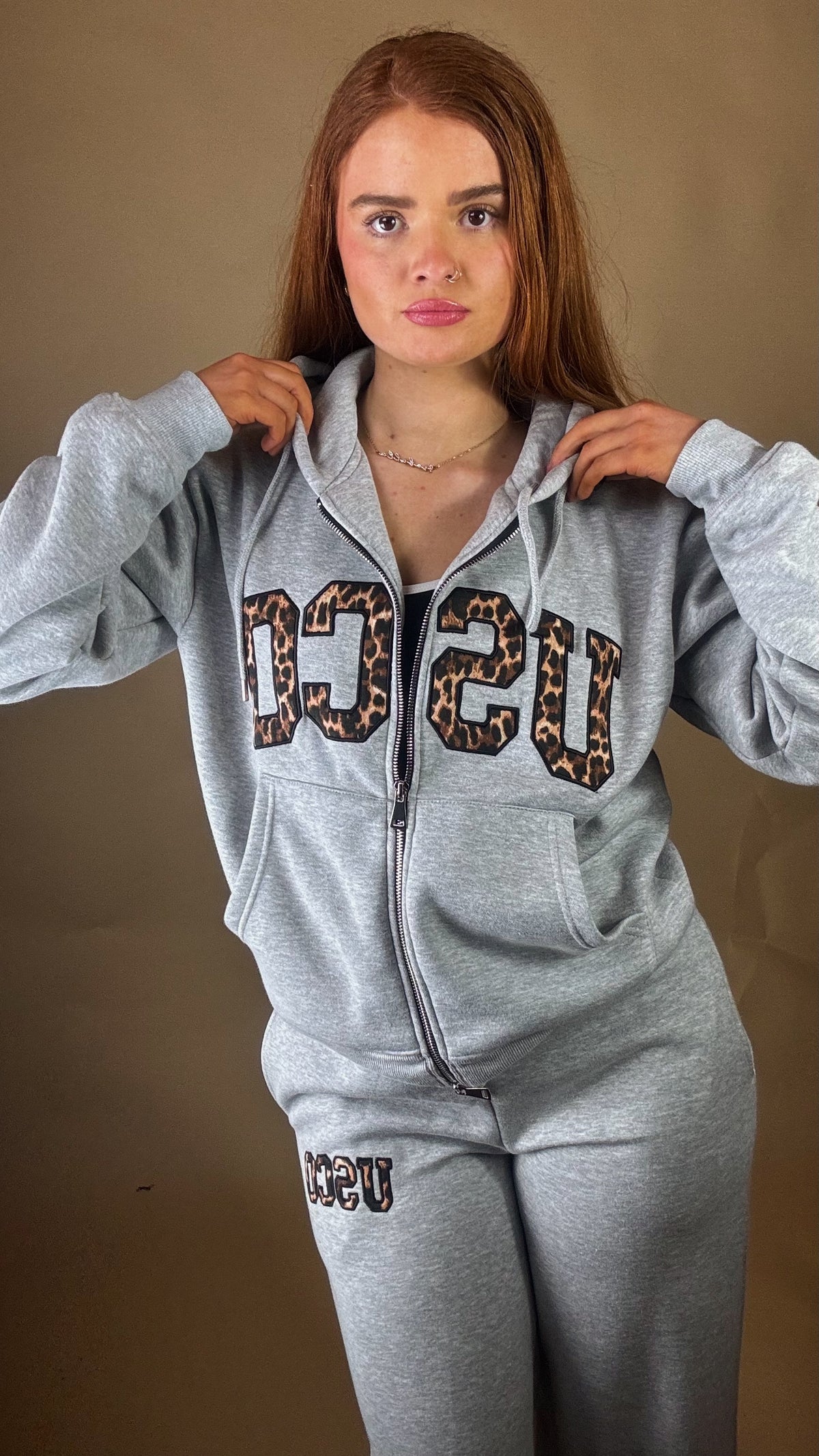 Becca 80% cotton SET fleece line set *oversize, size down*