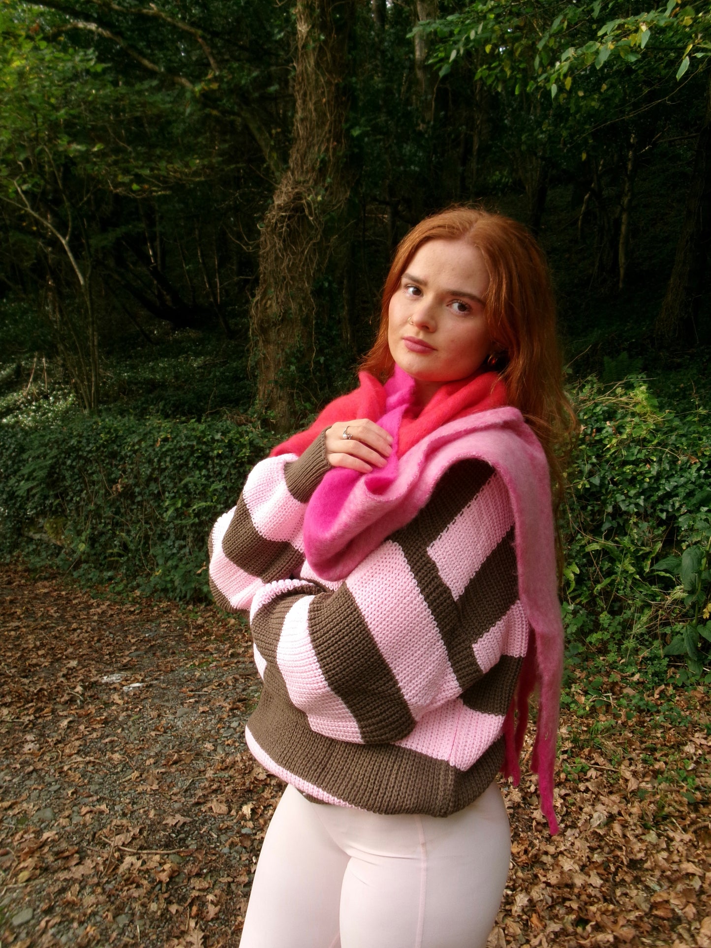 Ivy Rose recycled fabric thick scarf