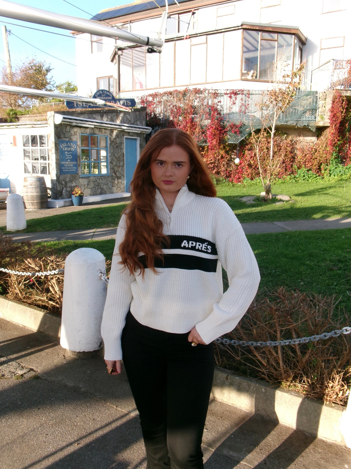 Jamie Knitwear Half Zip *made with recycled cotton*