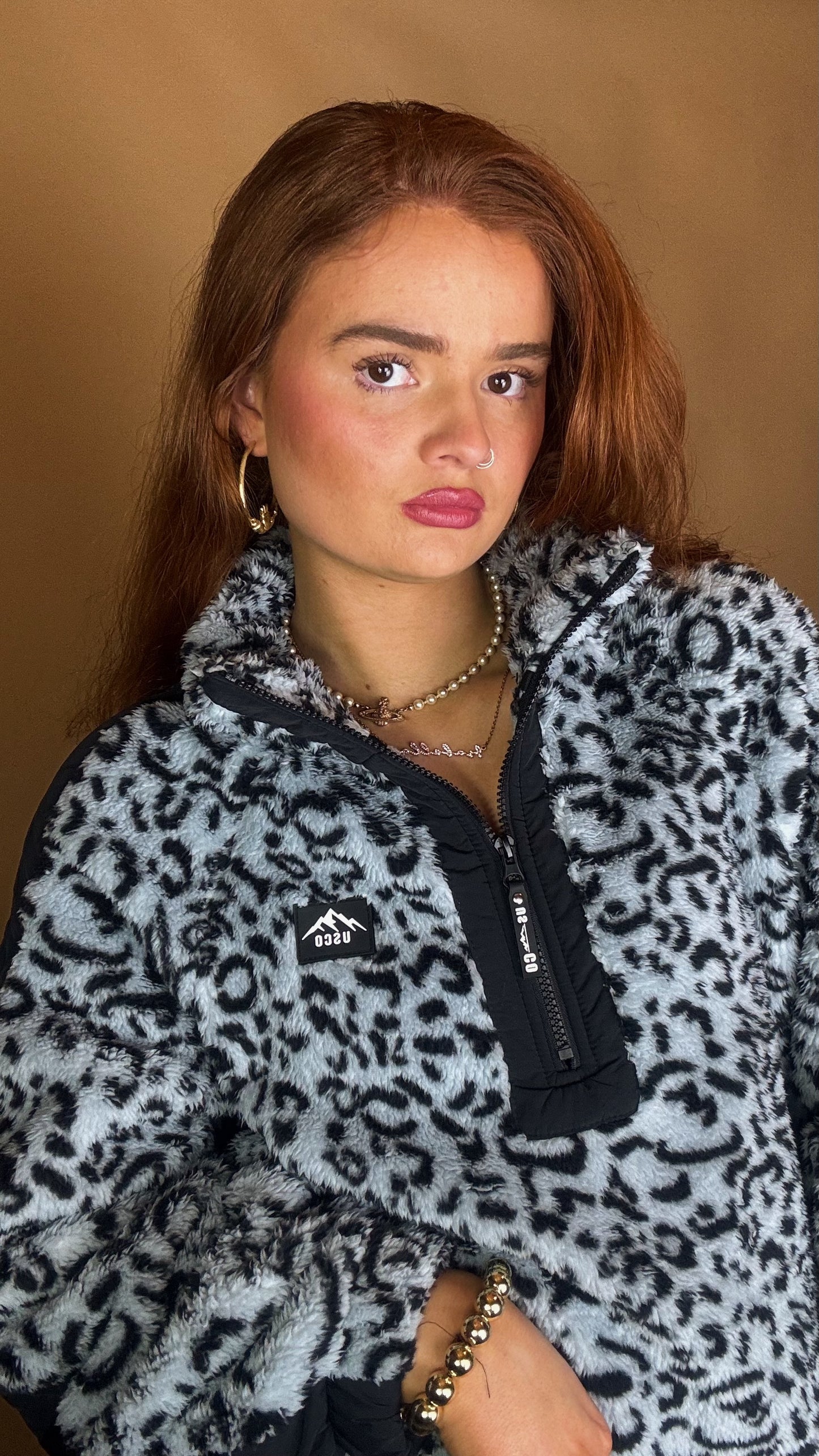 Danielle super soft fleece *size down* Pockets & draw string