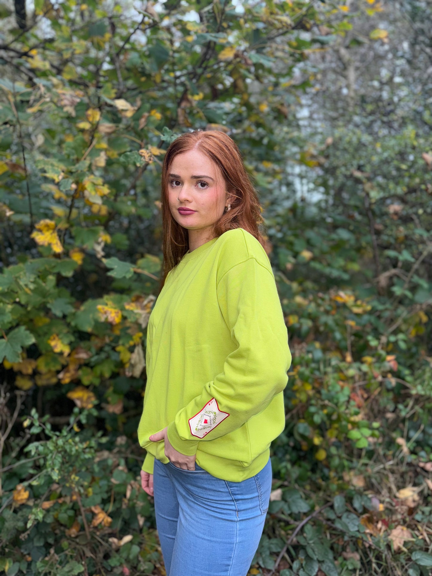 Ace Lime Crew Neck