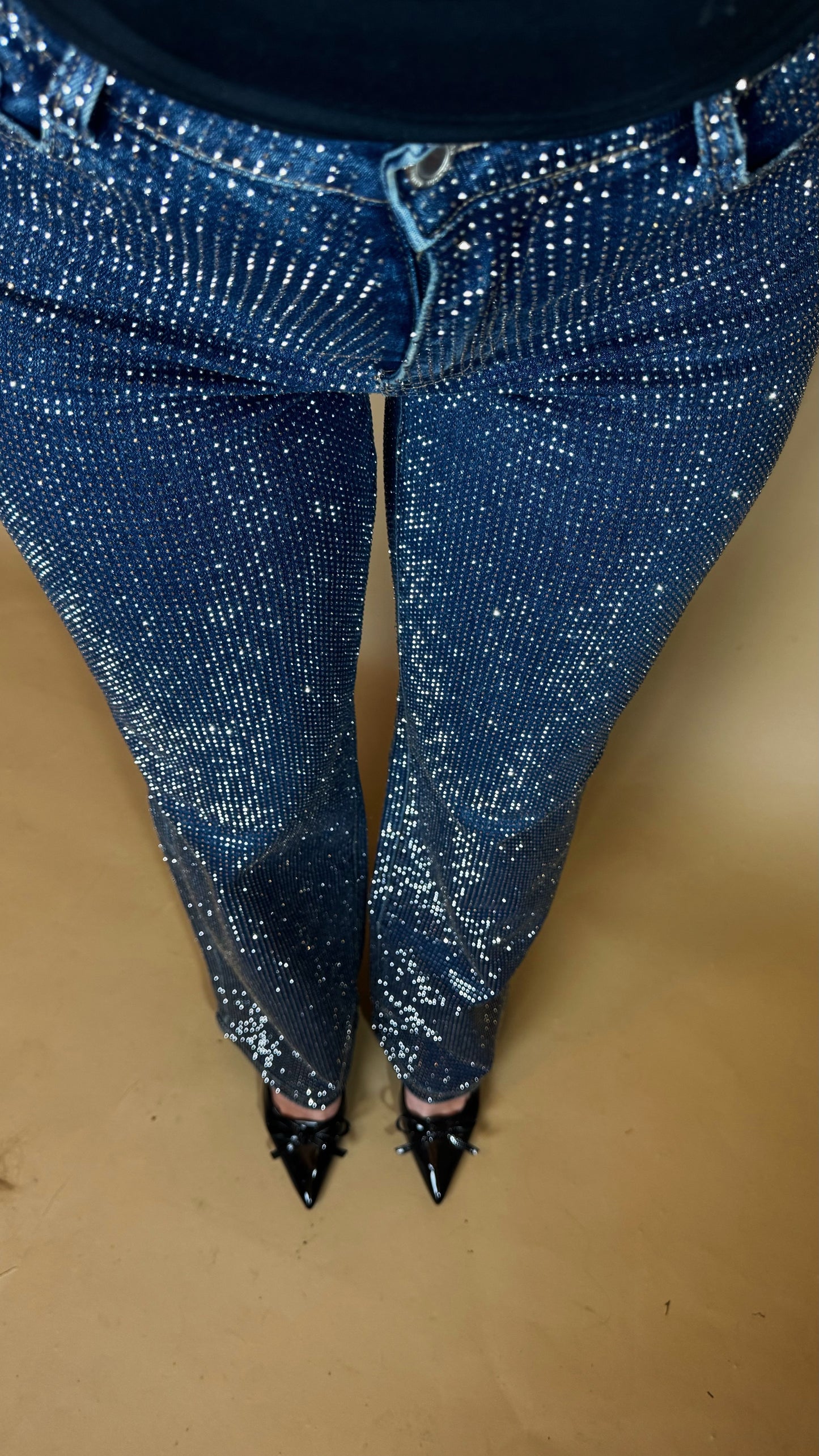 Winnie Diamonte EmbeddedSuper Stretch Jeans.