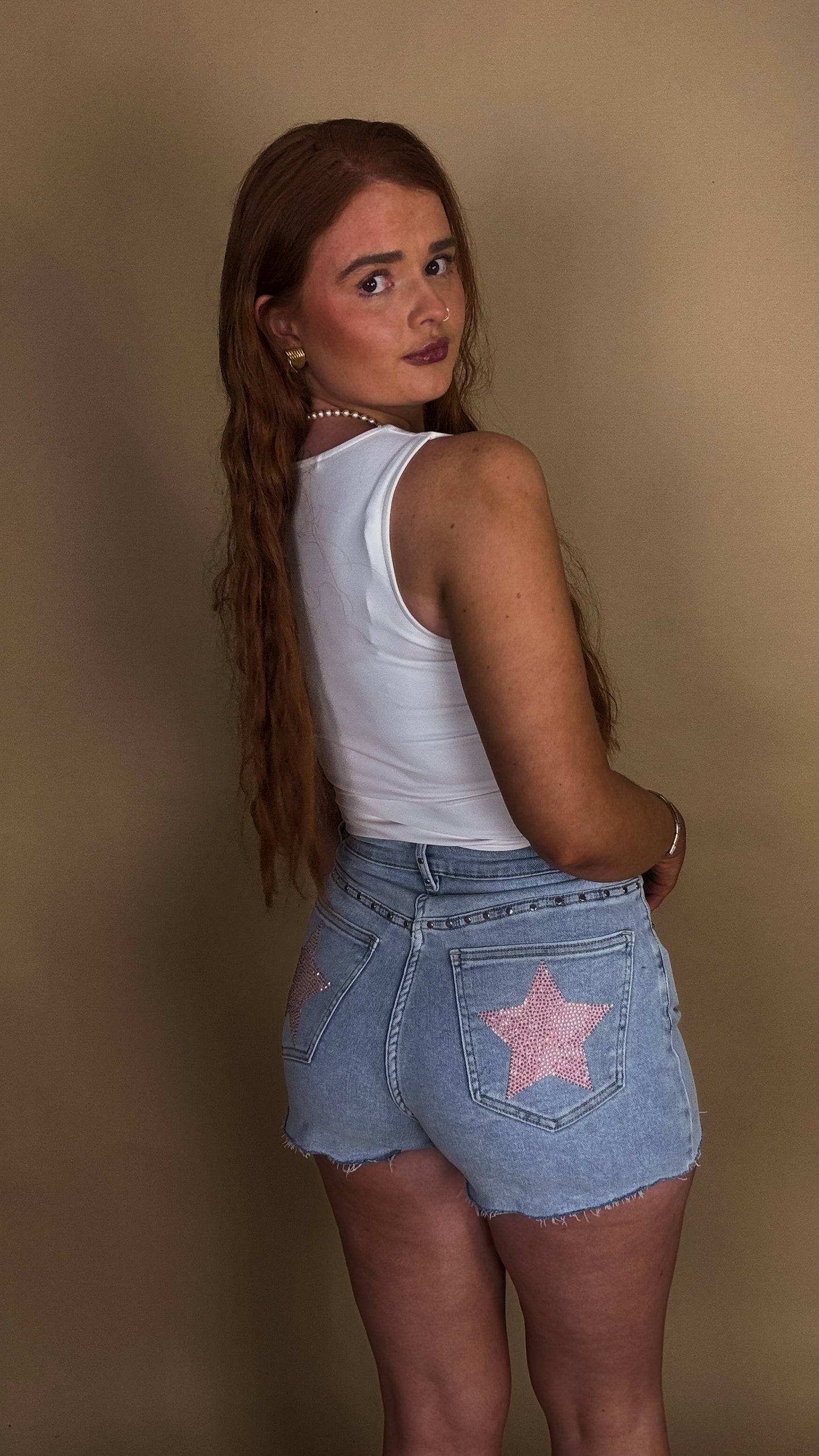 *SHORTS* Victoria Super stretch Denim