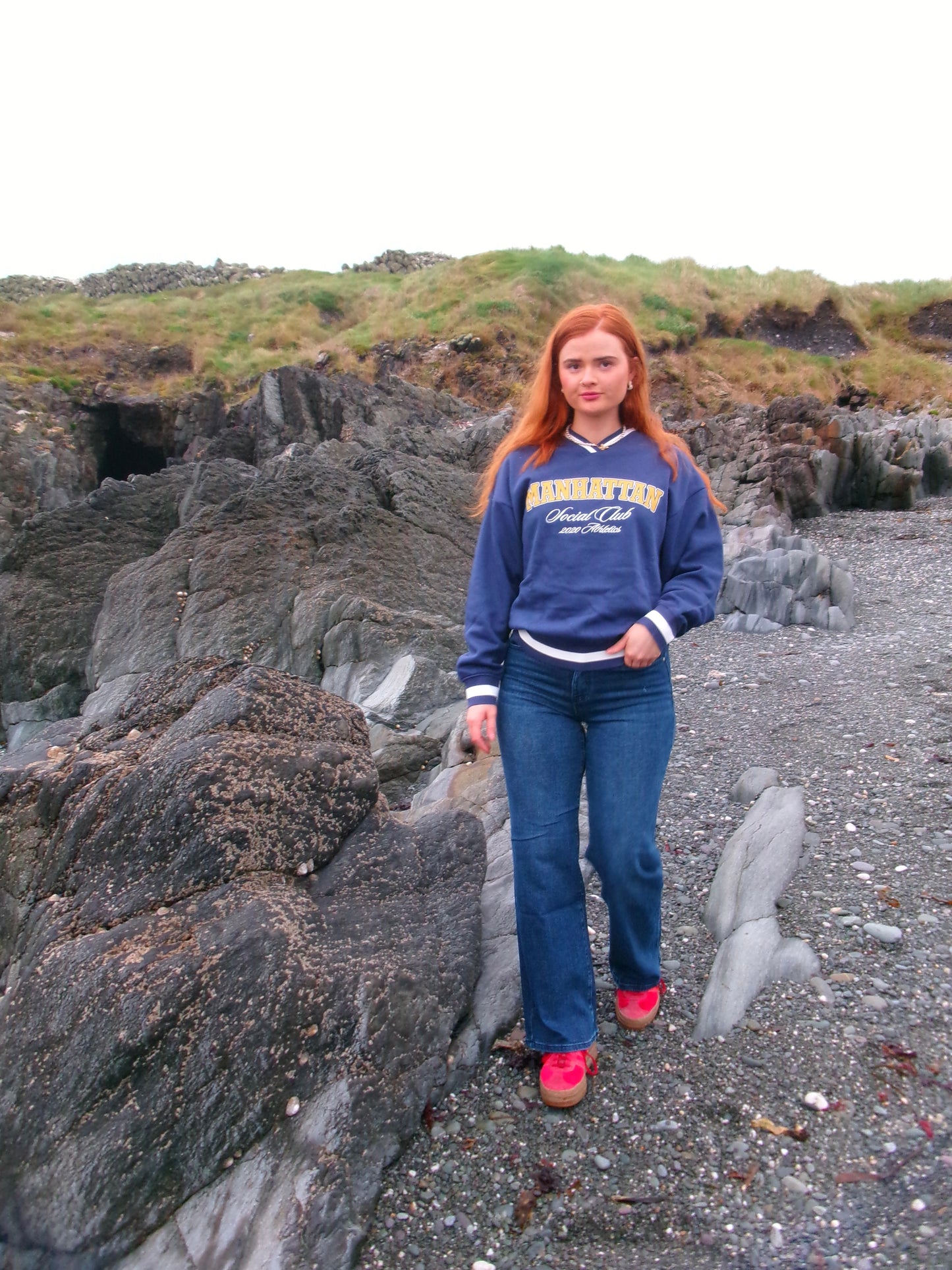 *subtle shimmer* STRETCHY JEANS*!!!! Mia High waist Straight Leg