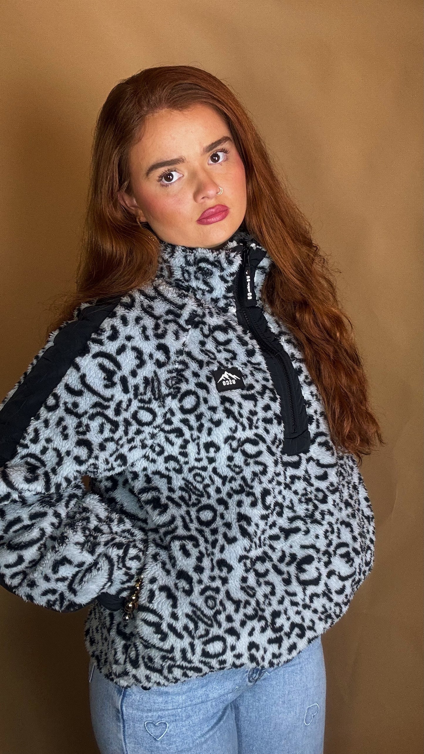 Danielle super soft fleece *size down* Pockets & draw string