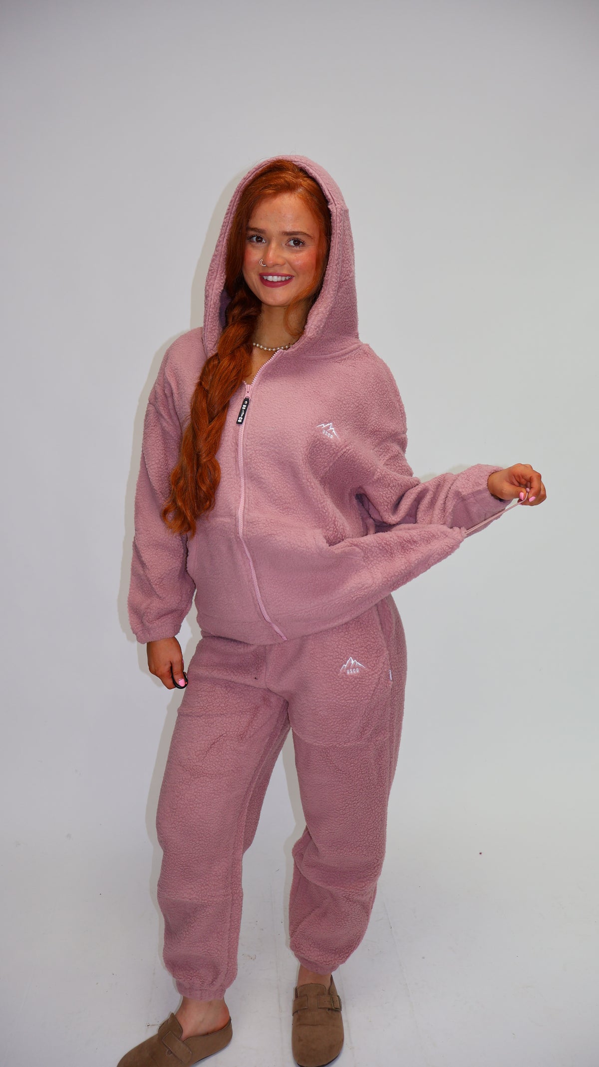 Laila Lavender Fleece Teddy Bear Set