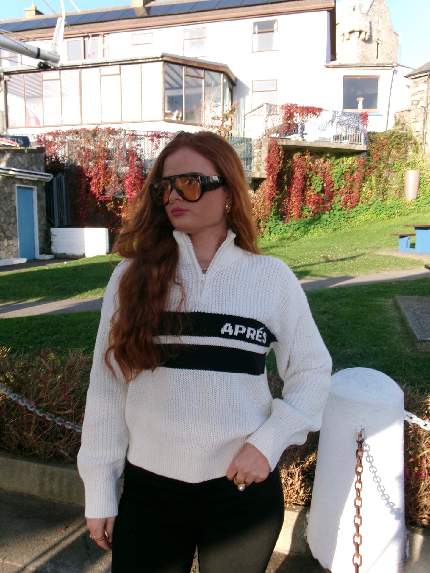 Jamie Knitwear Half Zip *made with recycled cotton*