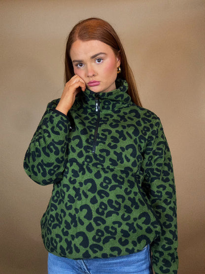 Bronwen leopard fleece *ultra soft*