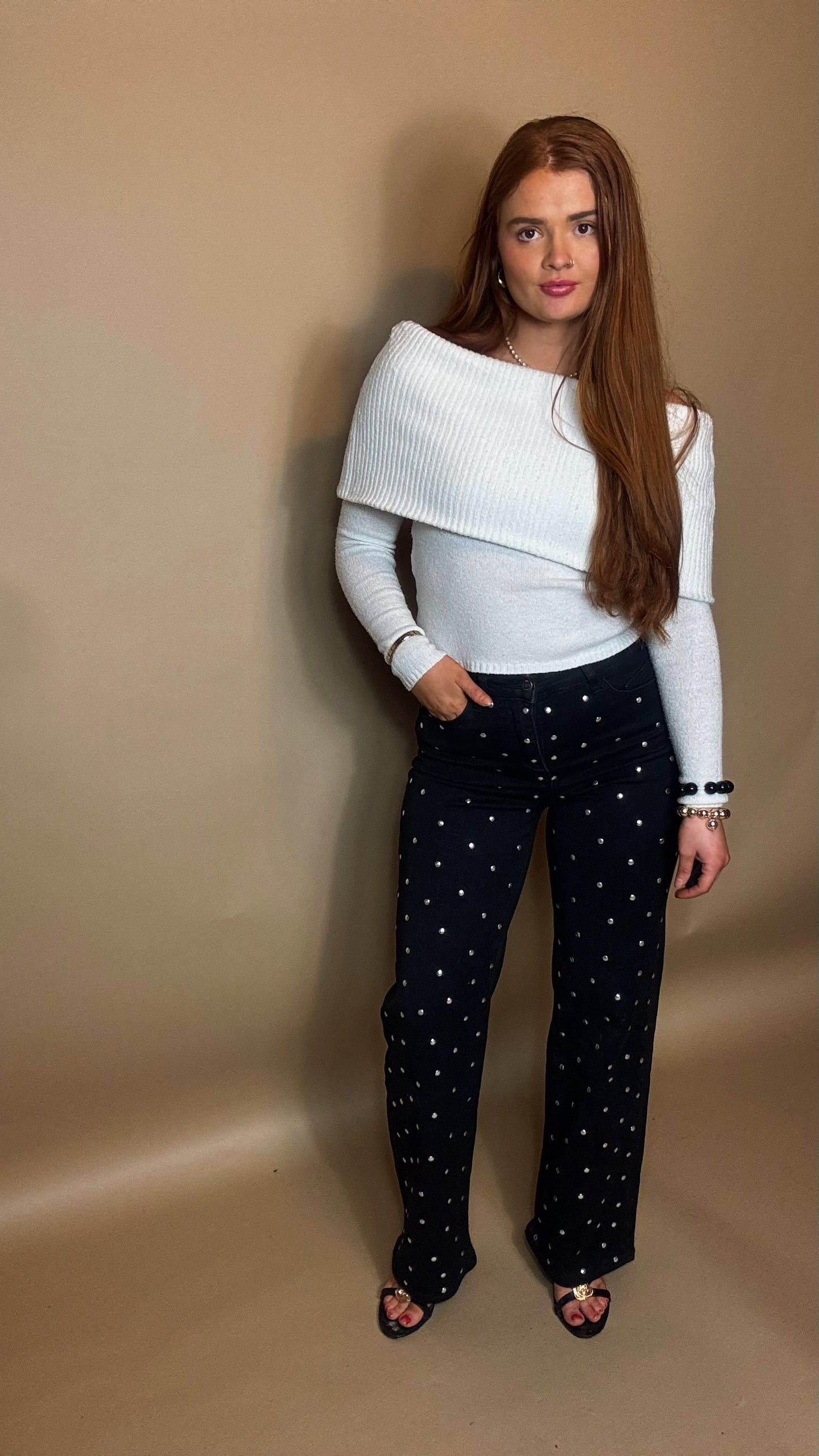 Cheryl  stud SUPER STRETCH JEAN