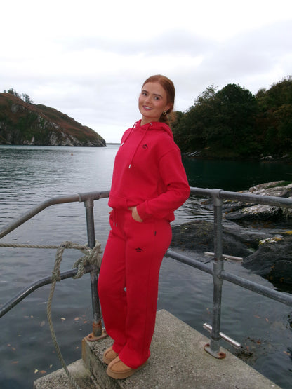 Scarlet 80% cotton SET *oversize hoodie*