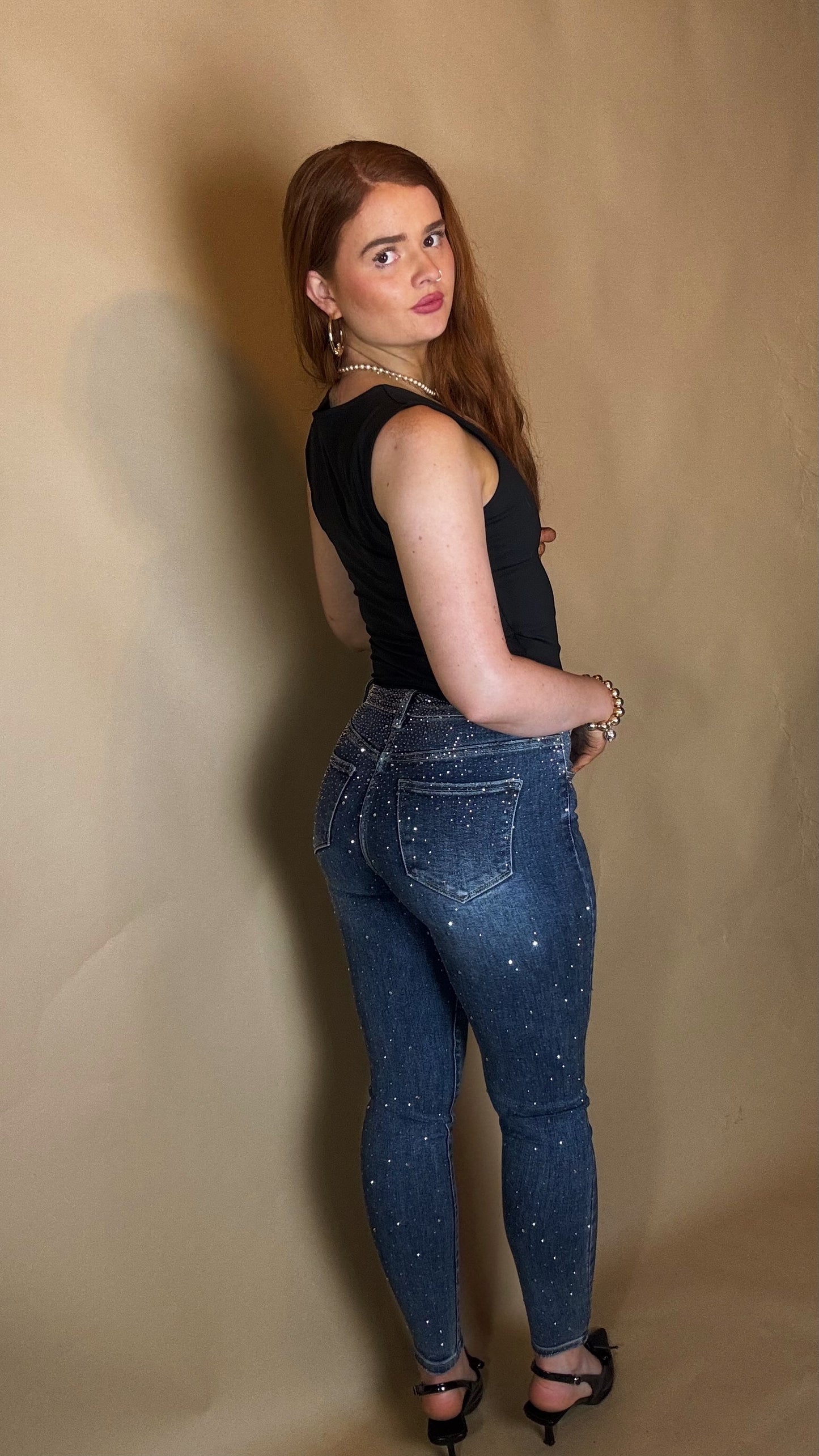 Exclusive Push Up Diamonte Jean