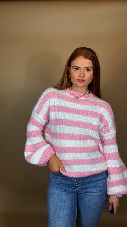 Saoirse Knitwear. ULTRA Balloon sleeve. Made in Italy