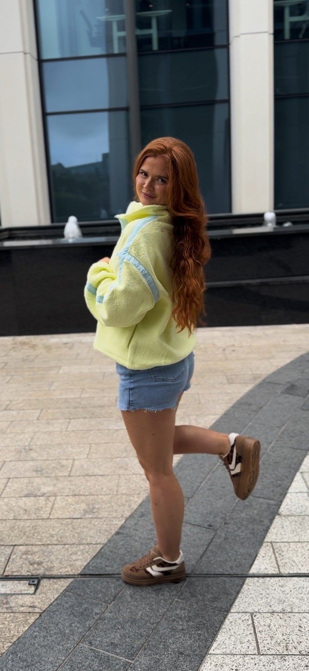 Daisy Full Zip Fleece (Pockets + Drawstring)