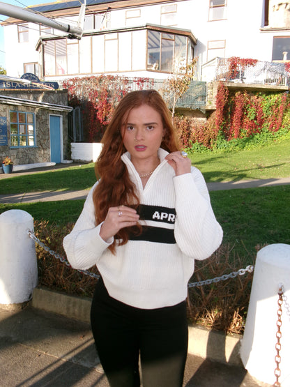 Jamie Knitwear Half Zip *made with recycled cotton*