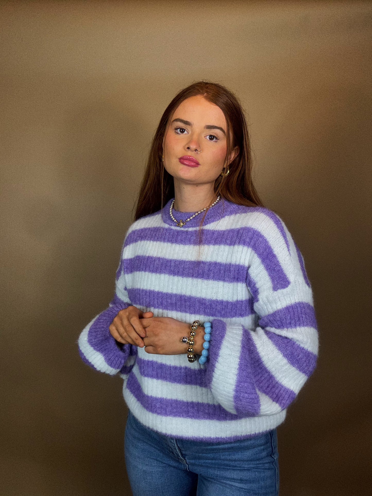 Jenna Knitwear. ULTRA Balloon sleeve. Made in Italy