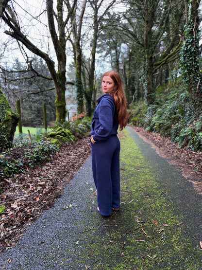 Navy KML x USCO LIMITED EDITION Fleece line set *size down*