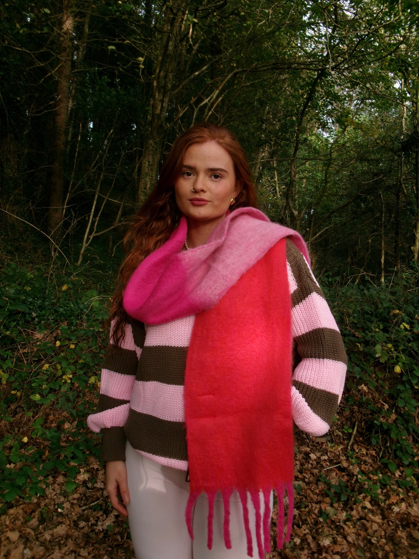 Ivy Rose recycled fabric thick scarf