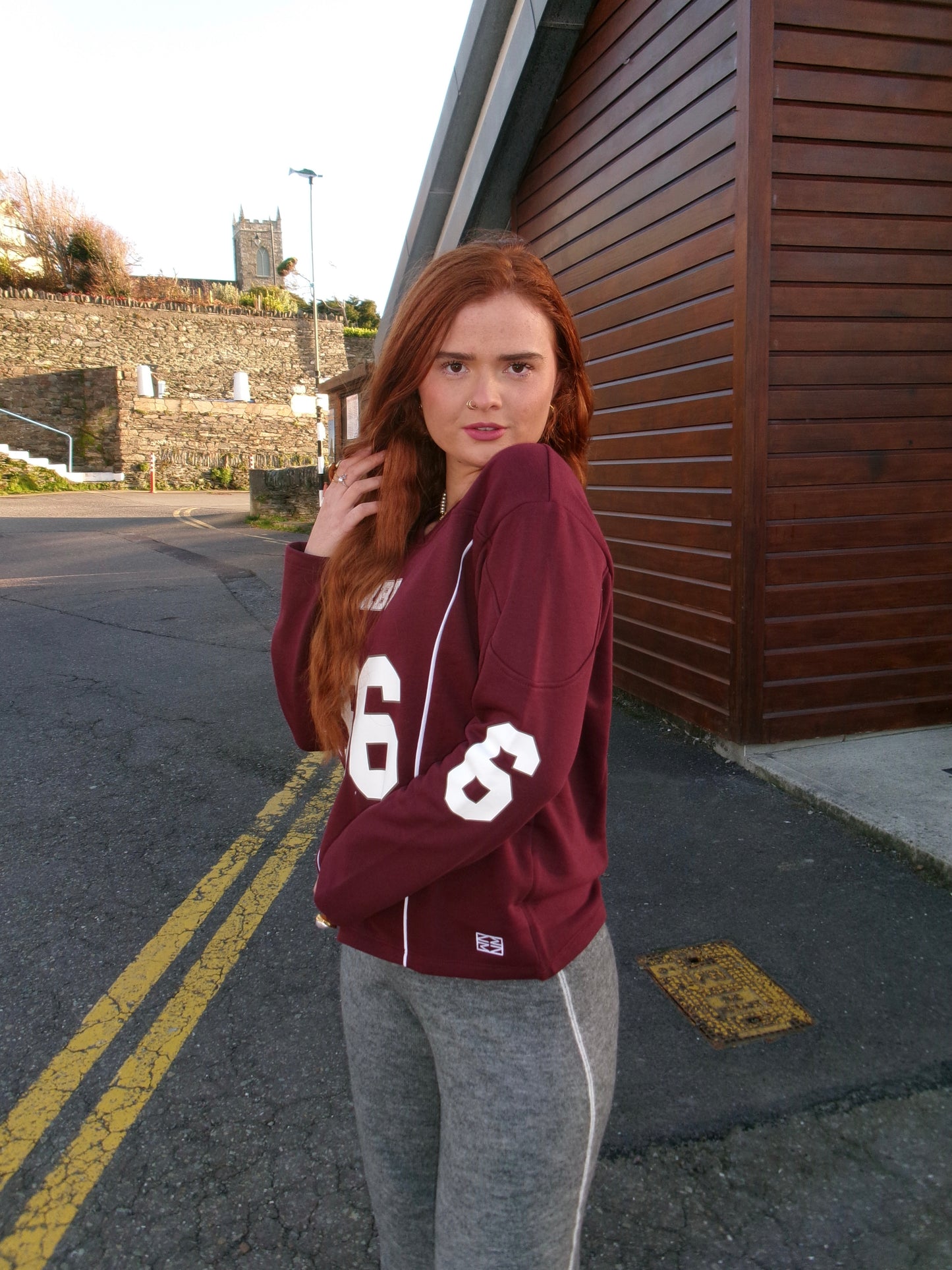 Niamh NFL Crew Neck Jersey *organic cotton*