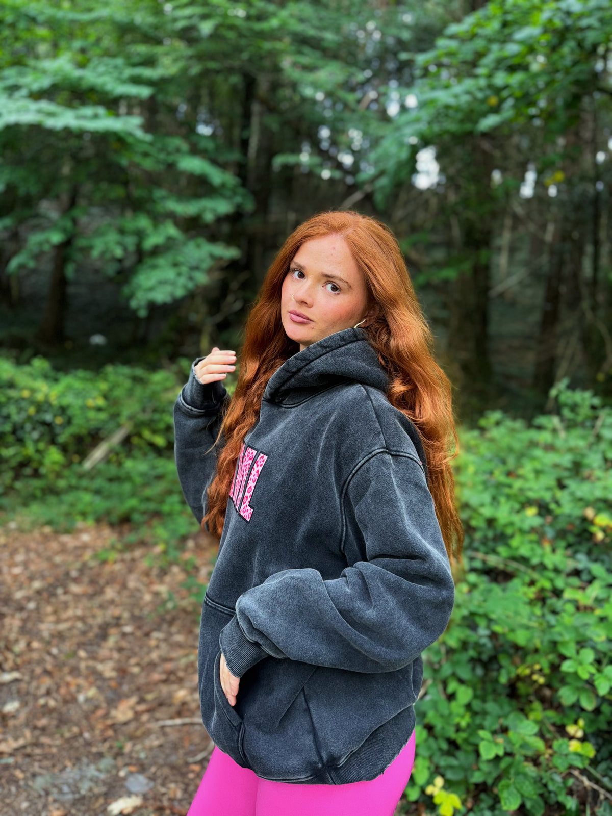 *heavyweight*Poppy KML Oversize Hoodie & free next day delivery. 400GSM