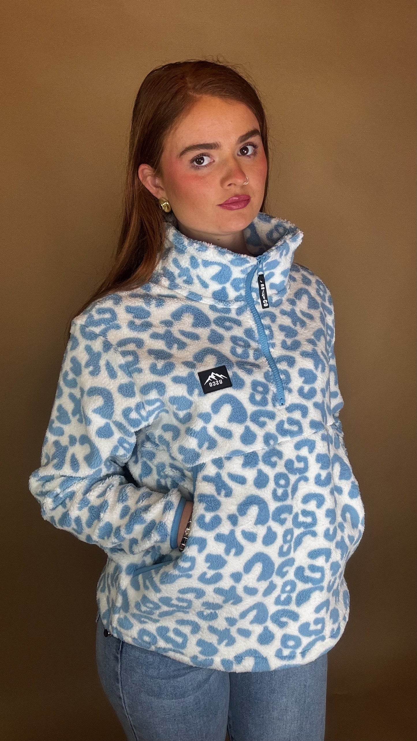 Esme ultra soft fleece. Pockets & draw string