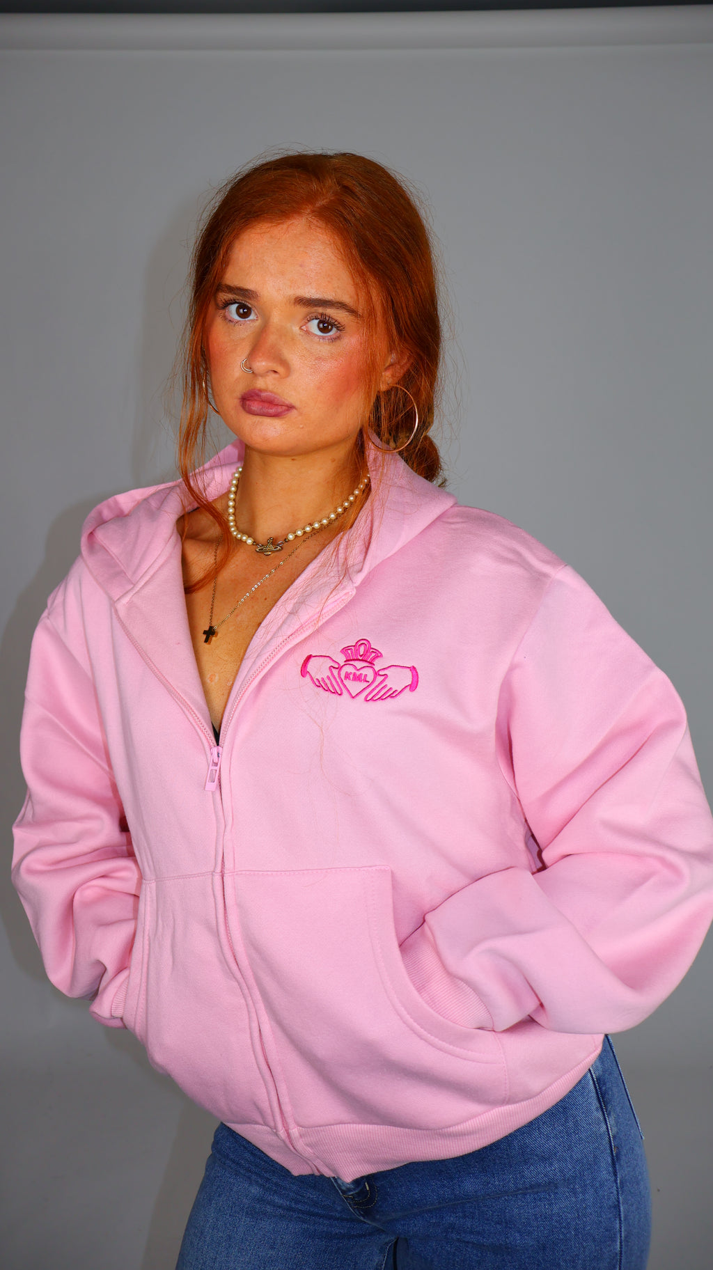 Bláthnaid Claddagh Fleece Hoodie