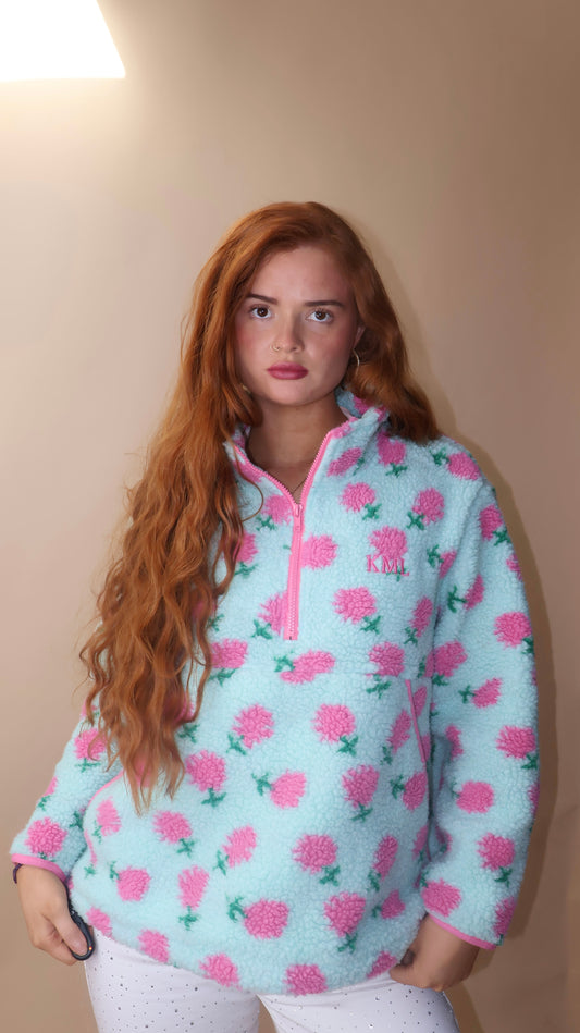 ONE OFF DROP. Peaches KML Limited Edition Fleece. Drawstring & Pockets *Thermal fleece-more dense finish on the inside