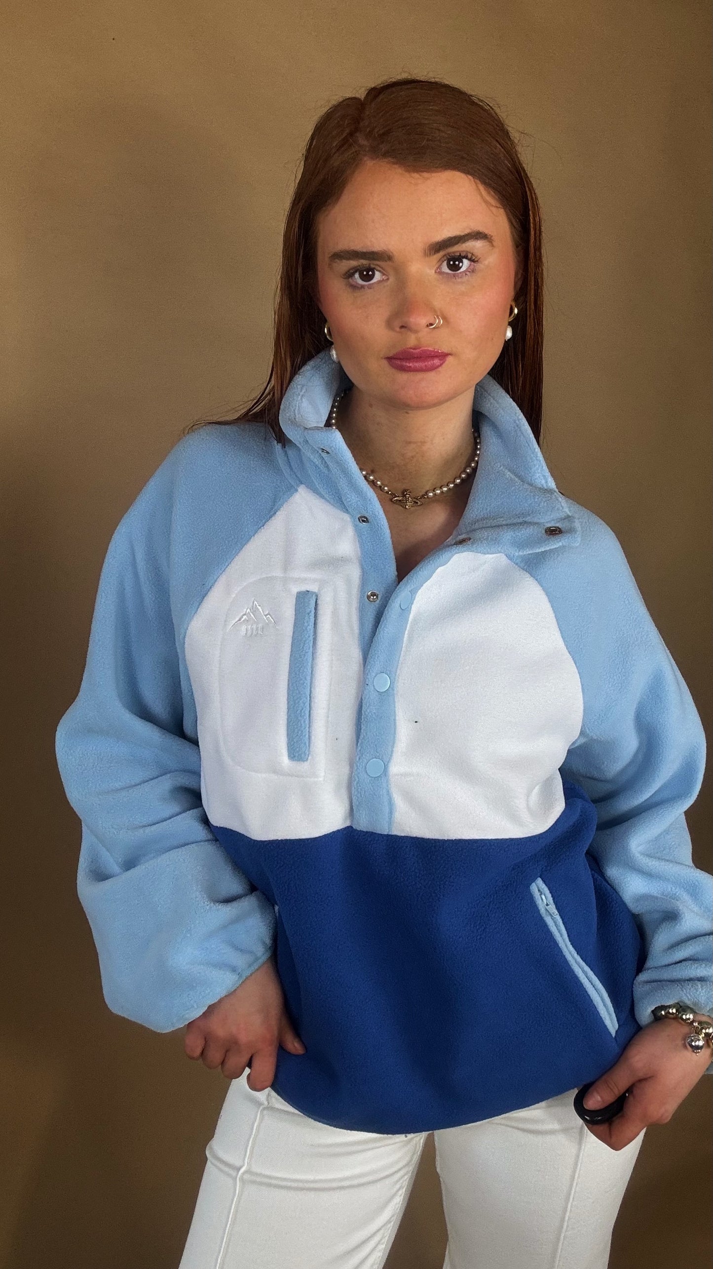 Harley Balloon Sleeve fleece (pockets + drawstring)