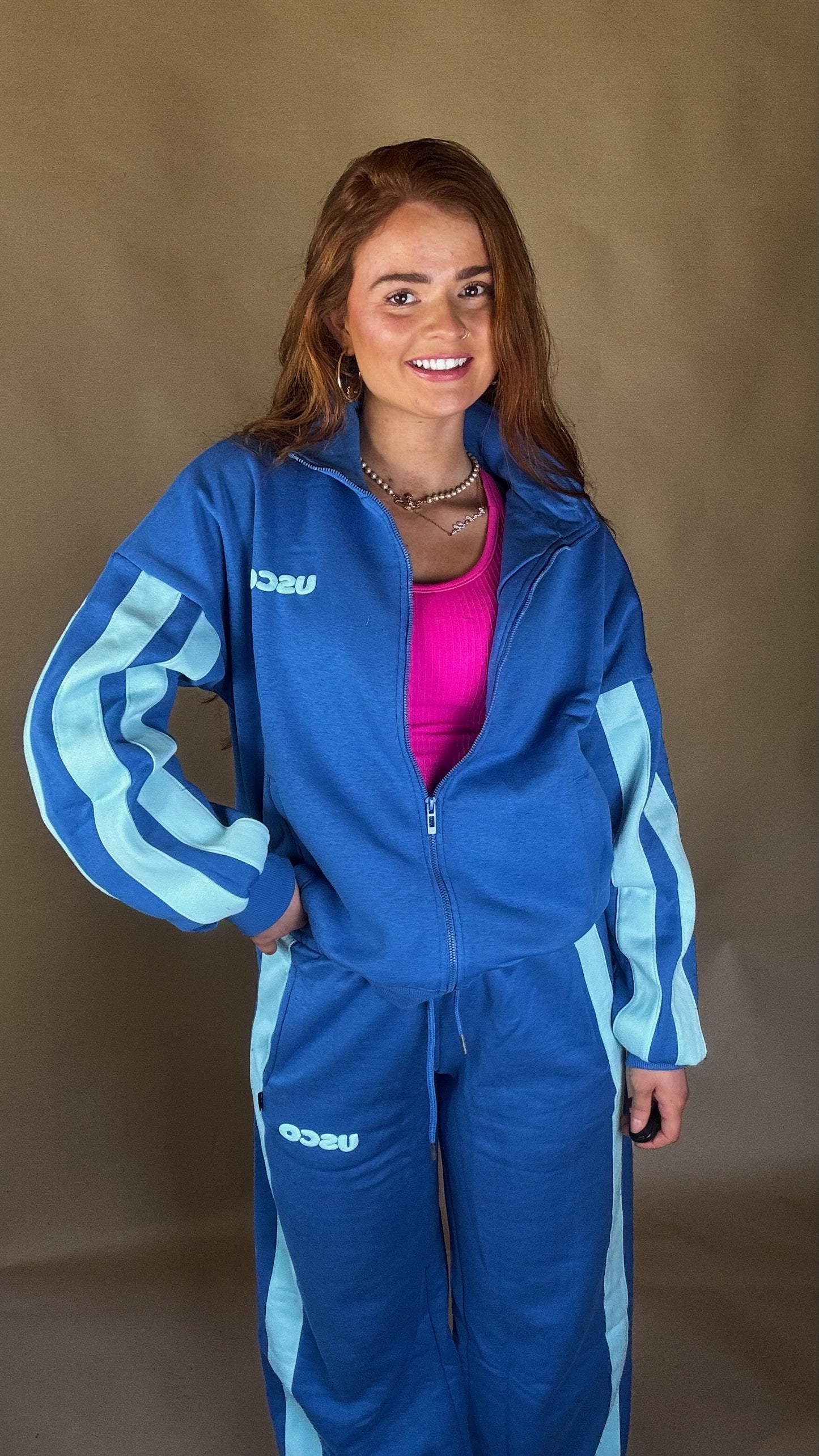 Storm 80% cotton SET fleece line set *oversize, size down*