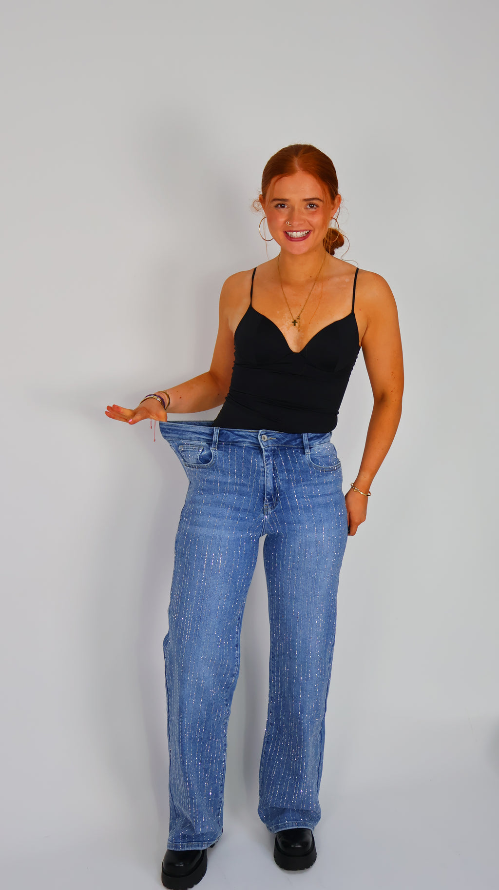 Cathy Sparkle Super Stretch denim jeans