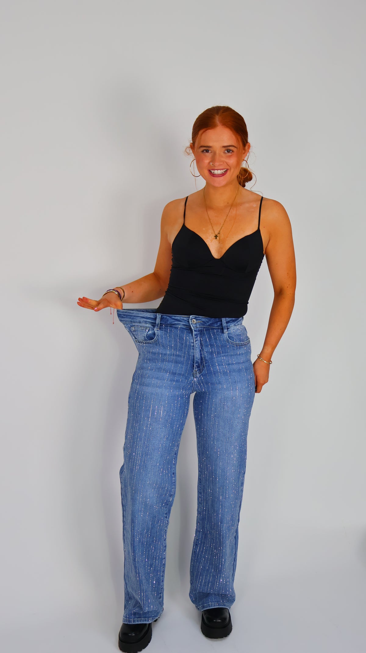 Cathy Sparkle Super Stretch denim jeans