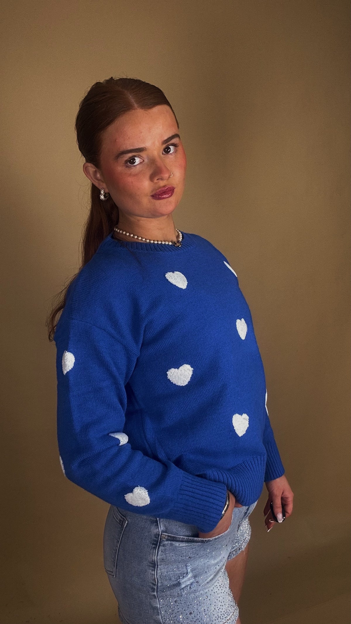 Bell Blue Heart