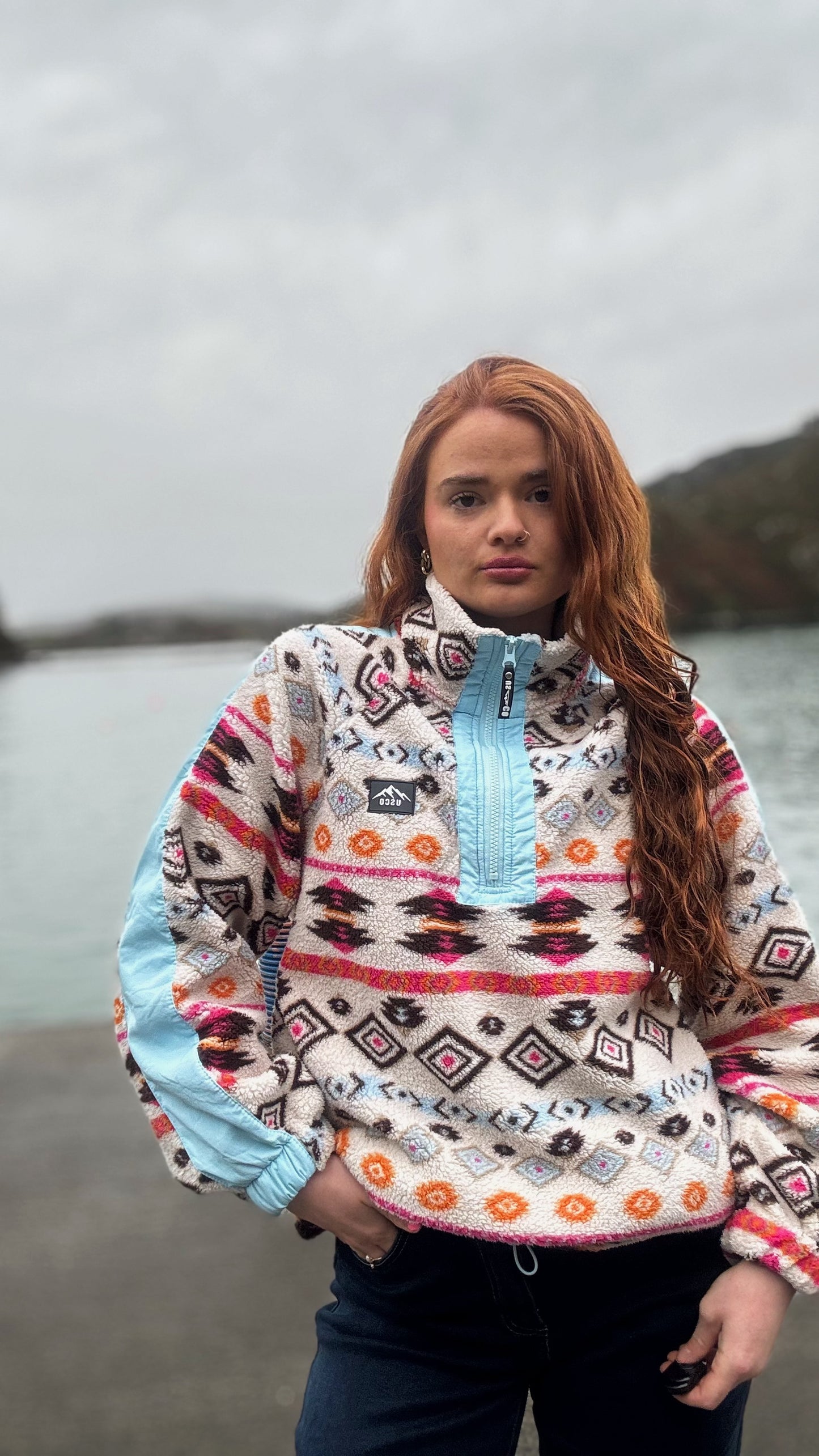 KML x USCO LIMITED EDITION.*oversize* Ultra soft fleece. Pockets AND draw string