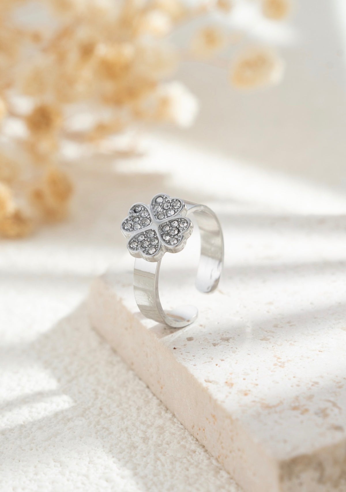 Four Leaf Clover Ring