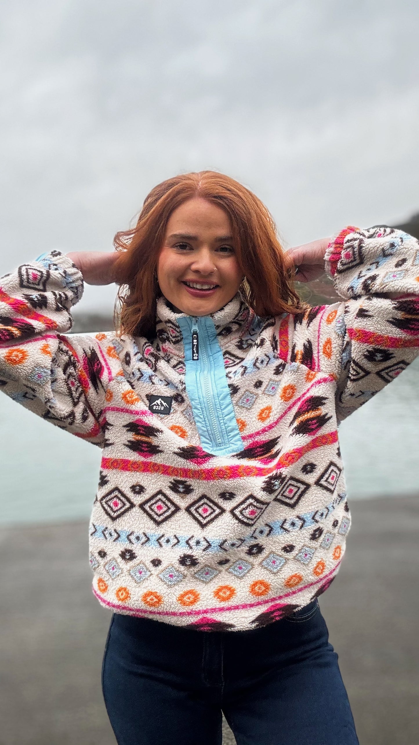 KML x USCO LIMITED EDITION.*oversize* Ultra soft fleece. Pockets AND draw string